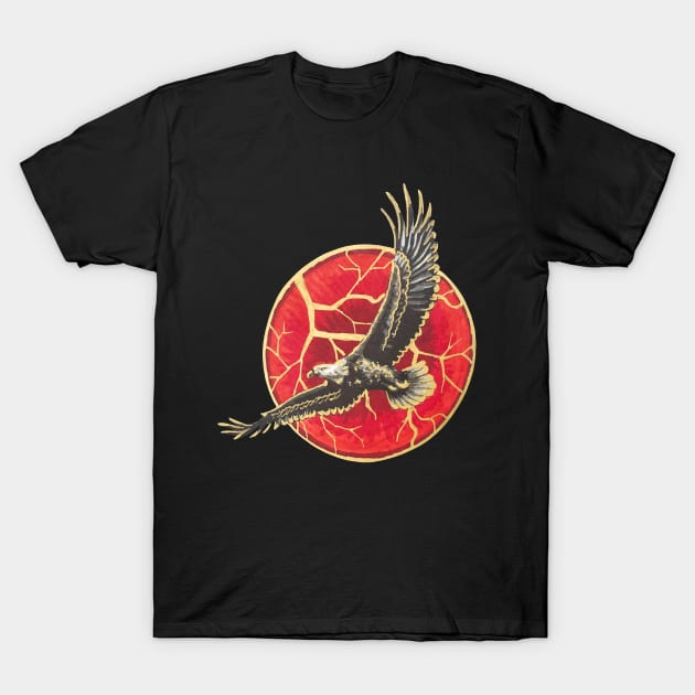 Lightning Eagle T-Shirt by Lady Lilac